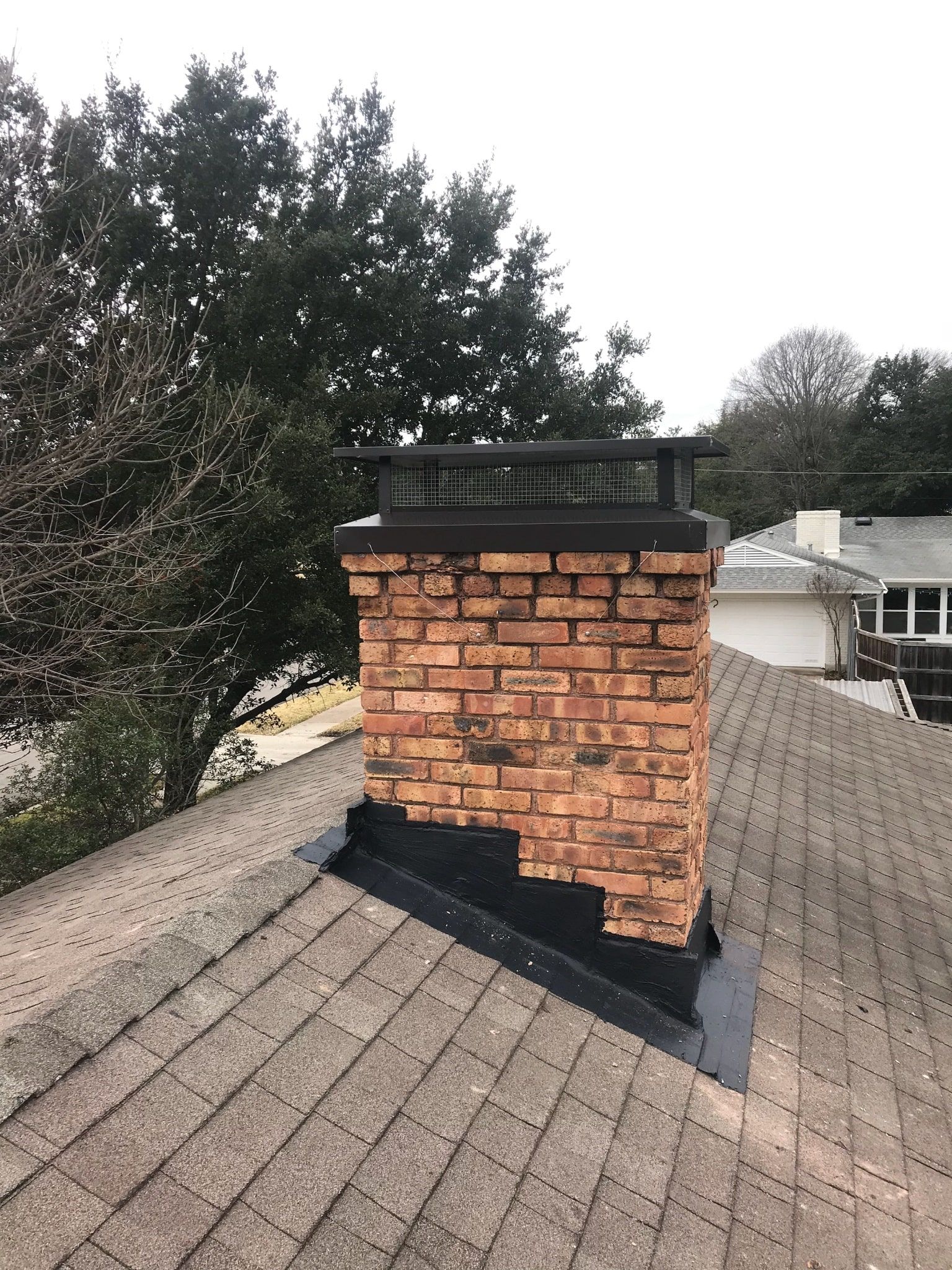 Professional chimney cap installation services
